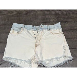 Etro Milano Denim Cutoff Shorts, Size 27 – Modified